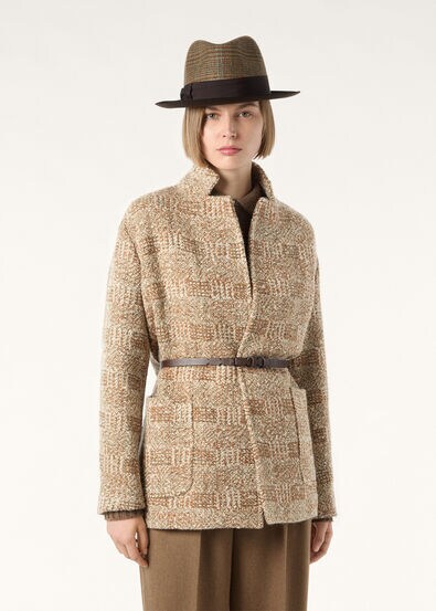 PHILLIP SB COAT NORFOLK TWEED