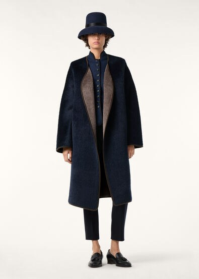 LINUS REV DB COAT DOUBLE ALPACA