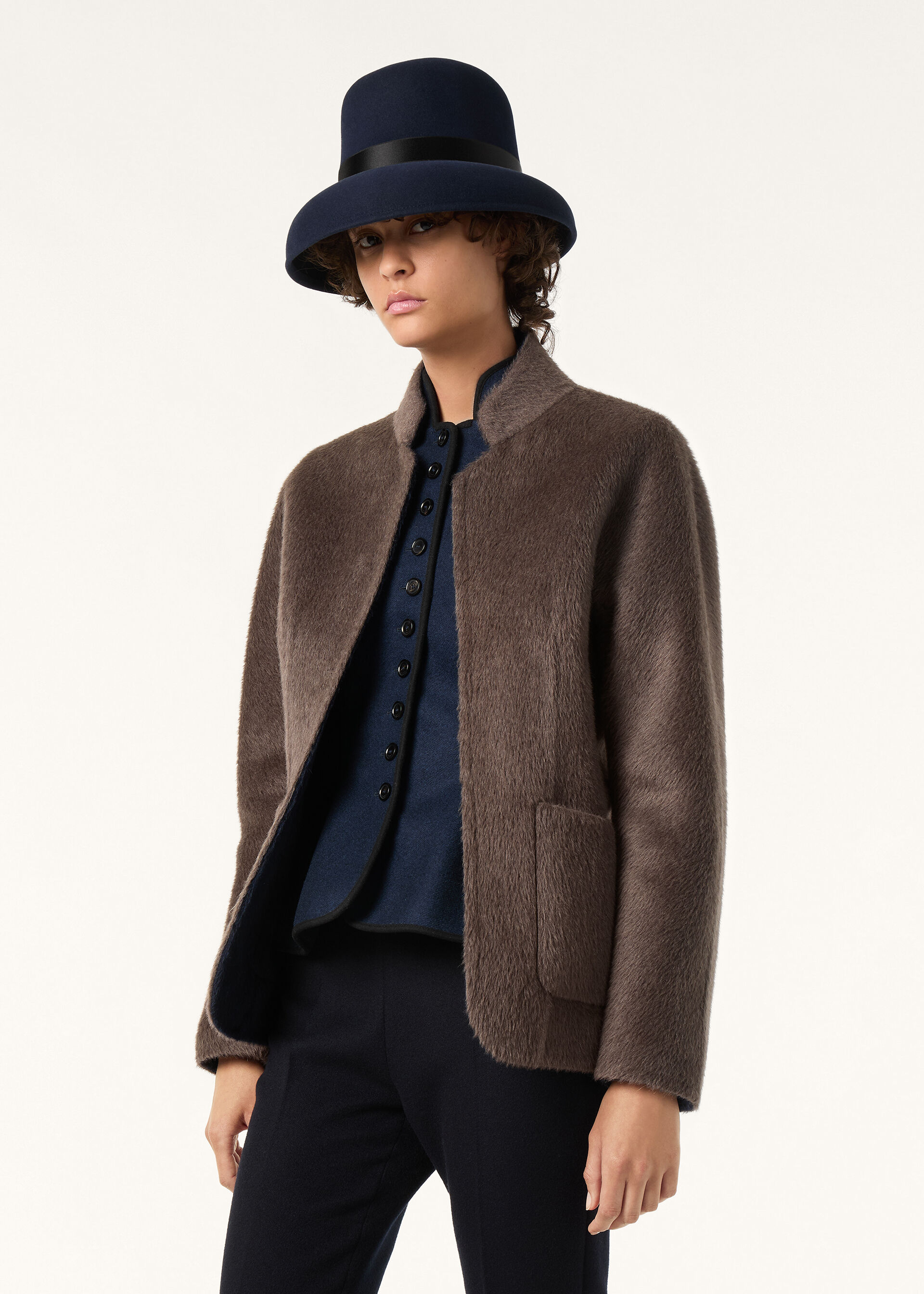 IRVIN SB JACKET DOUBLE ALPACA