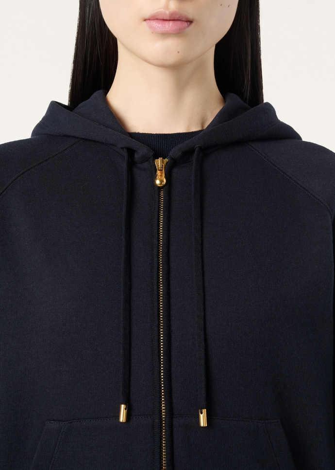 VIERA HOODED BOMBER LUXURY FLEECE_FAP7055_W000_2