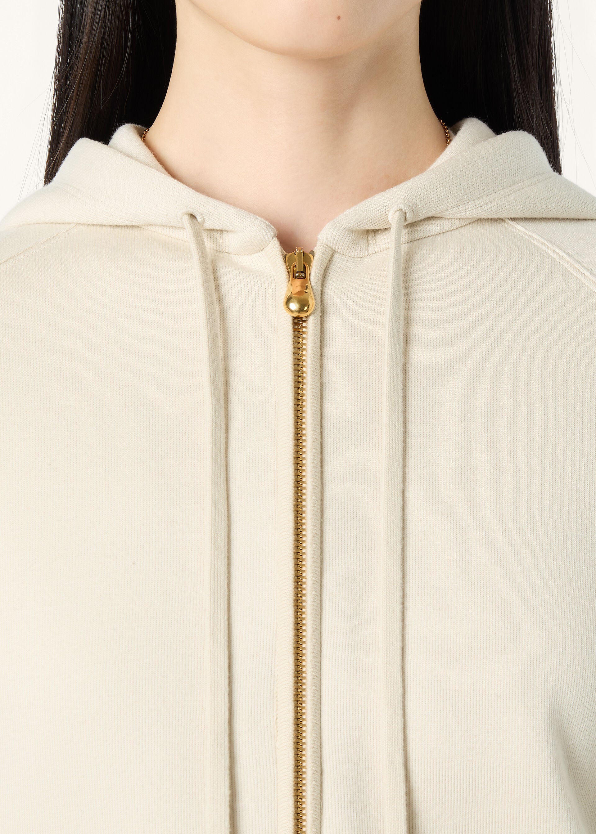 VIERA HOODED BOMBER LUXURY FLEECE