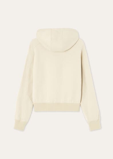 VIERA HOODED BOMBER LUXURY FLEECE