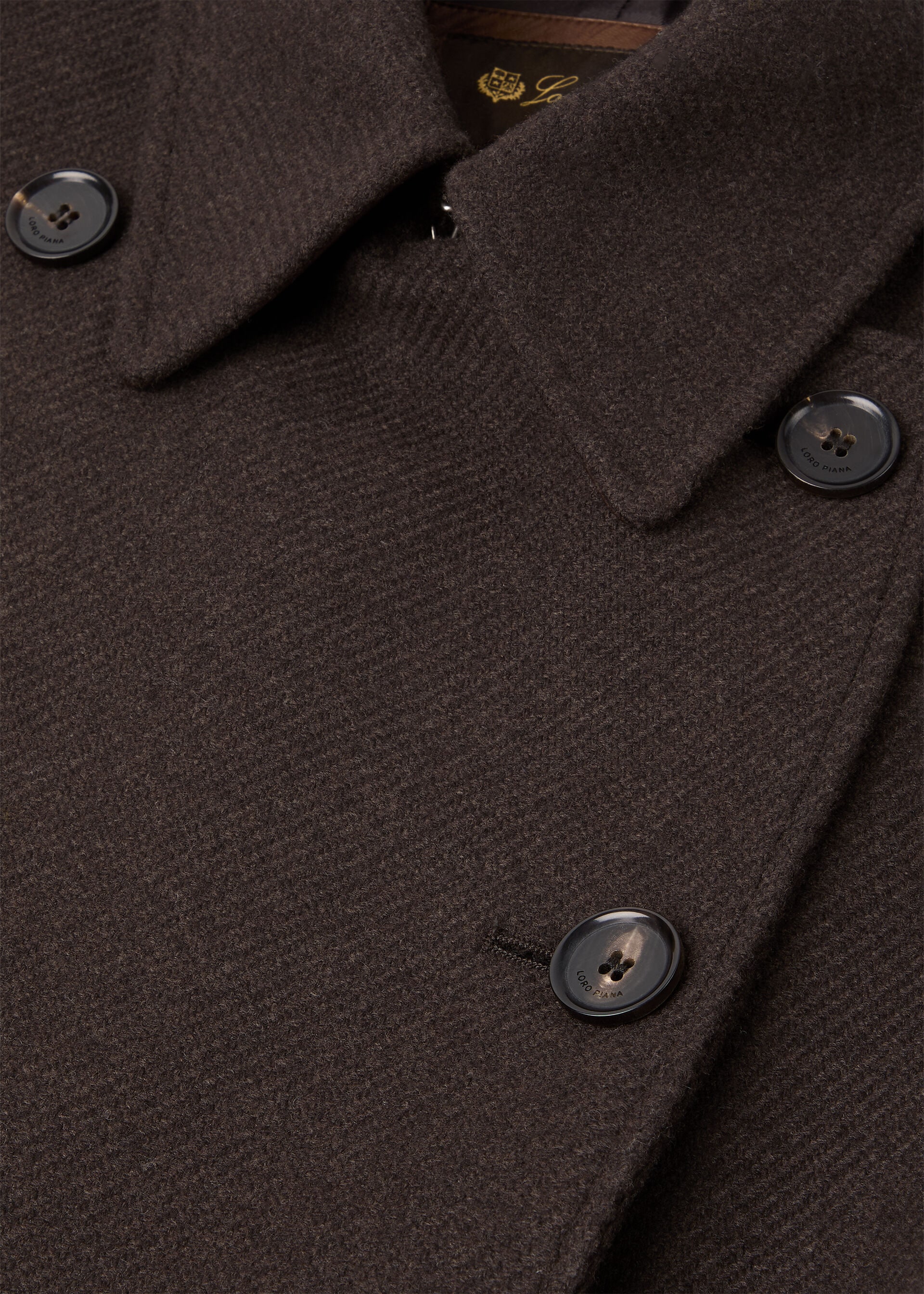 KERRIL DB COAT WOOL TWEED