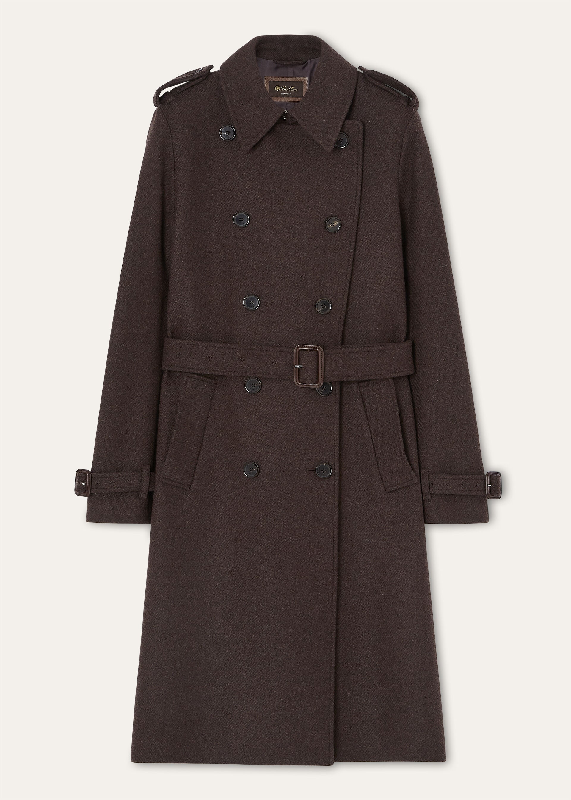 KERRIL DB COAT WOOL TWEED