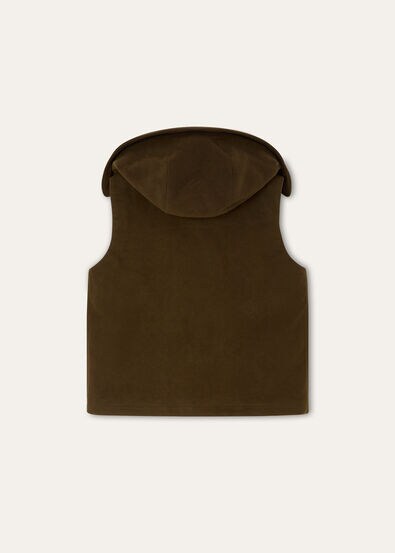 CLADY VEST WAXED MOLESKIN