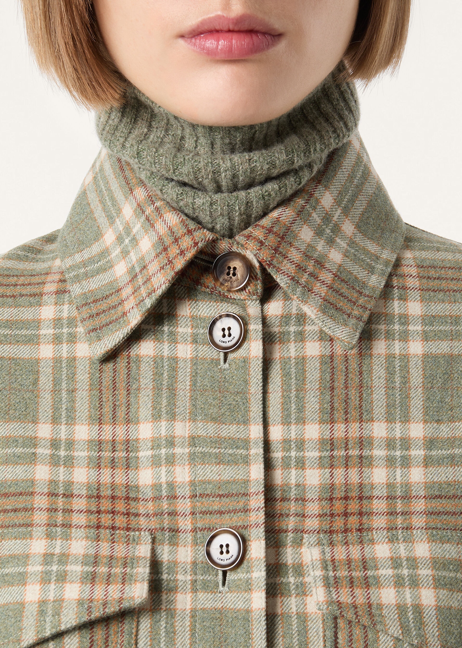 JILL OVERSHIRT LORO CLAN FLANNEL