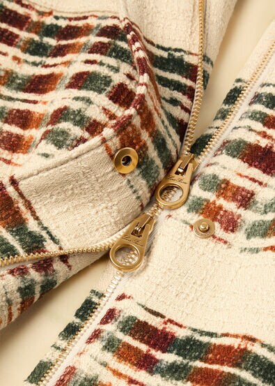 TRAVELLER FIELD JACKET WATERCOLOR SUITCASE STRIPE