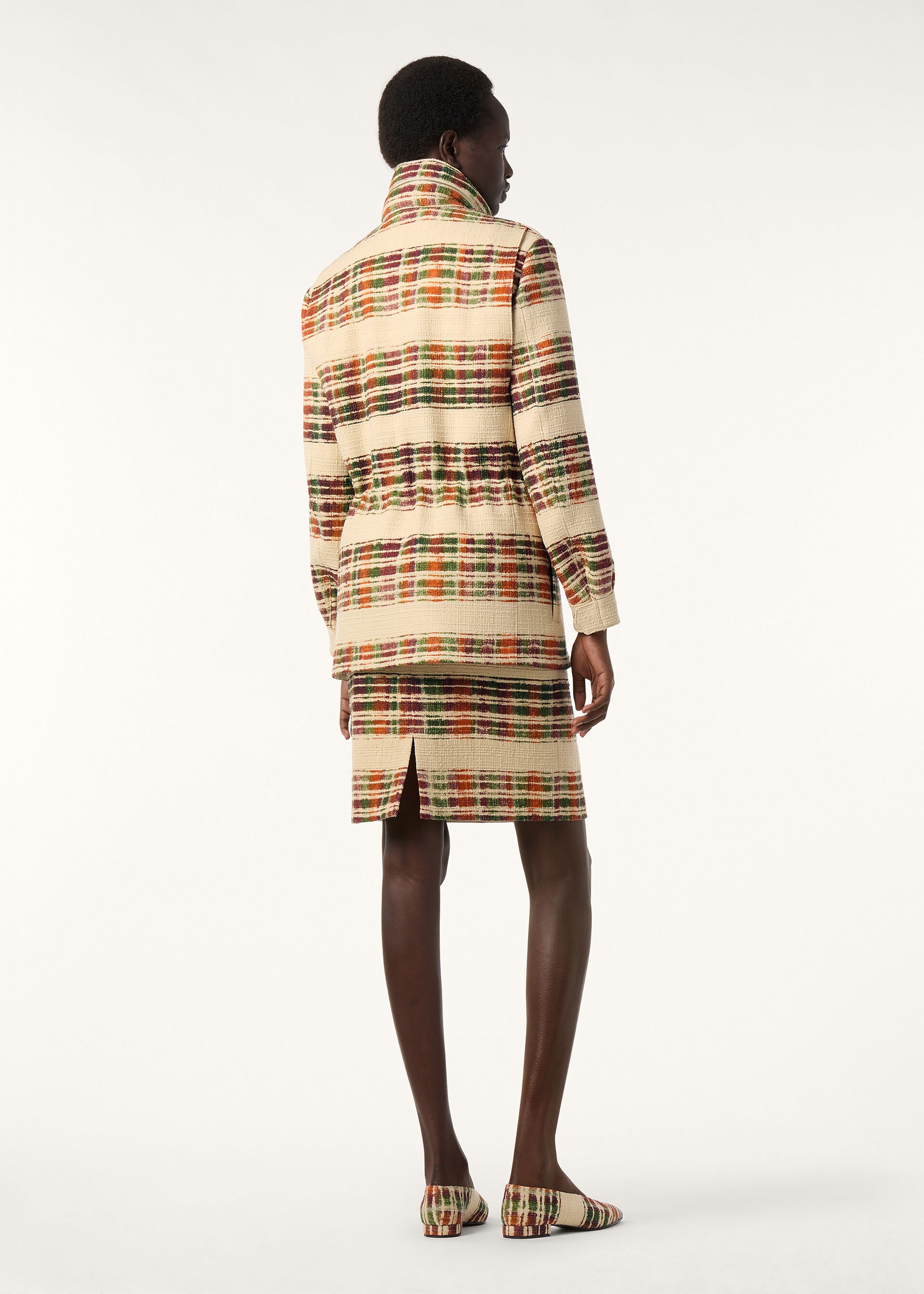 TRAVELLER FIELD JACKET WATERCOLOR SUITCASE STRIPE