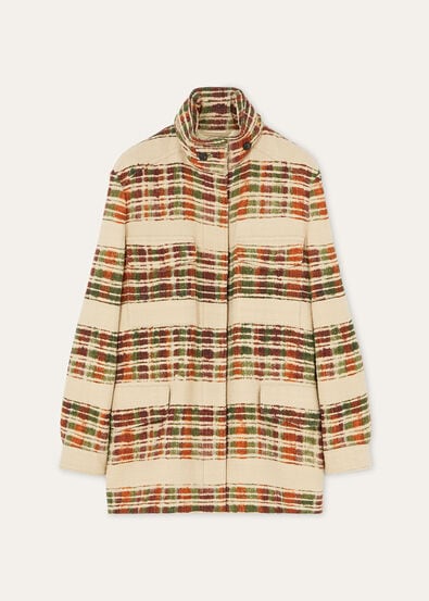 TRAVELLER FIELD JACKET WATERCOLOR SUITCASE STRIPE
