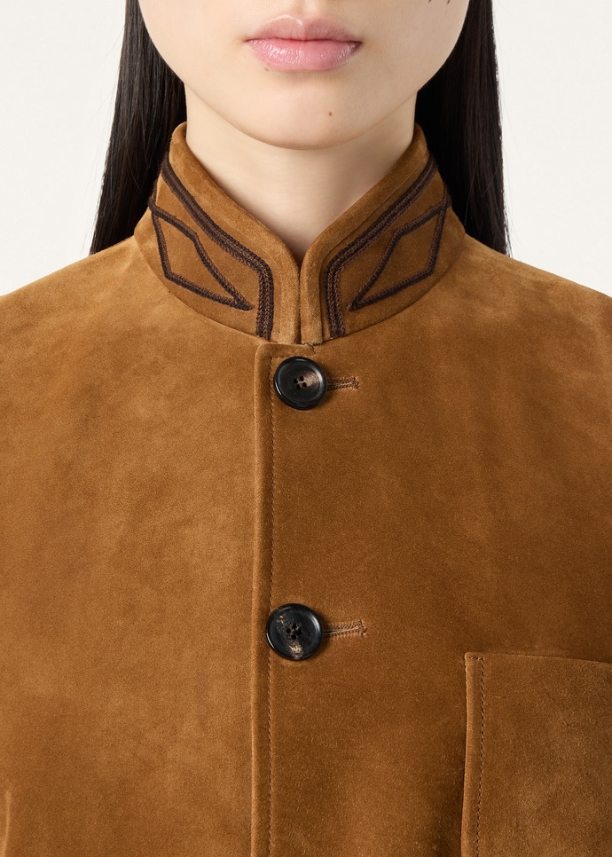SPAGNA MINI EMBR. SB JACKET LOSANGE CONTOUR_FAP7160_E0FY_2