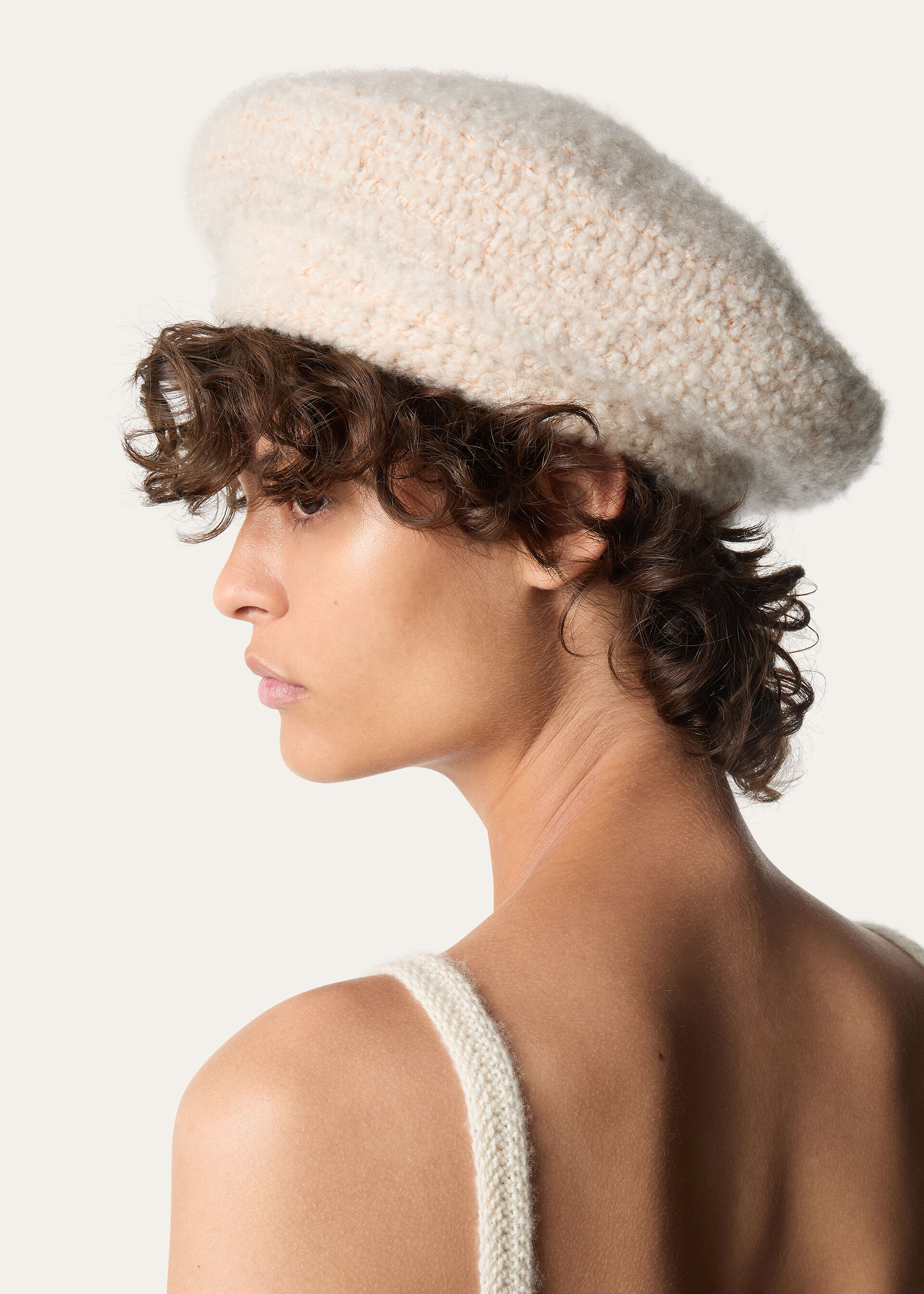 COCOONING FLUFFY CLOUD HAT CASH SILK GG 3