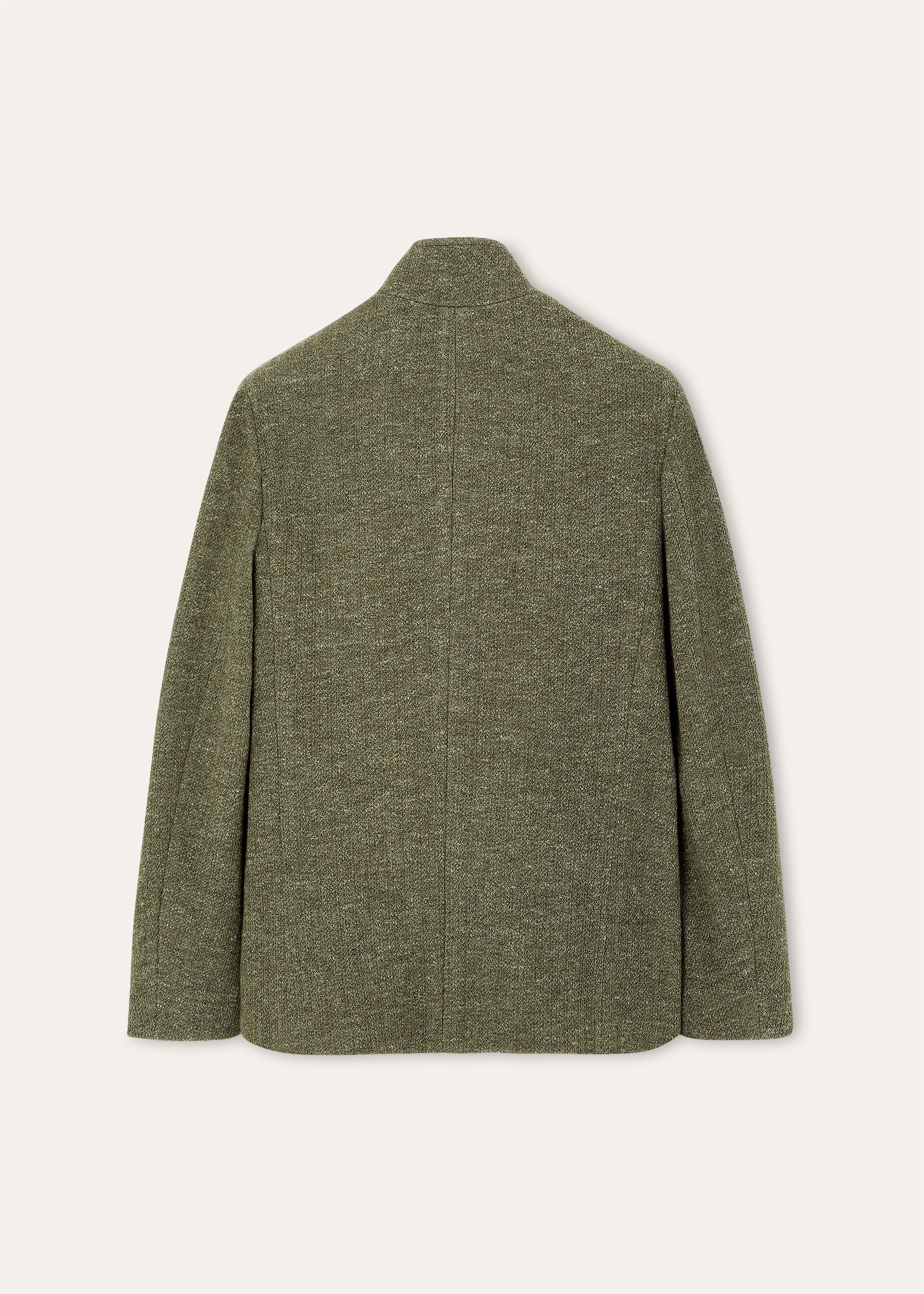 SPAGNA SB JACKET MOULINE' WOOL LINEN SILK