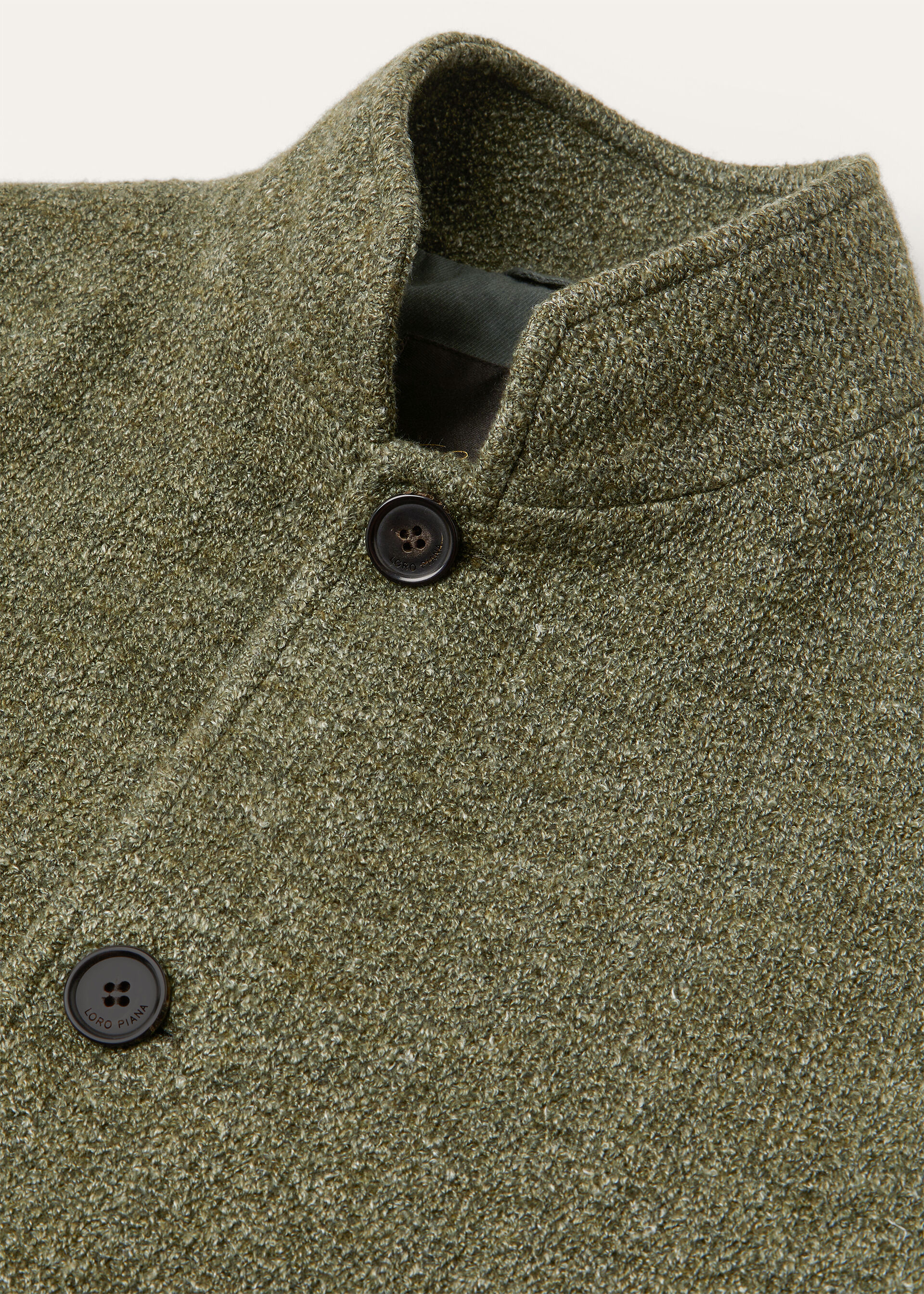 SPAGNA SB JACKET MOULINE' WOOL LINEN SILK