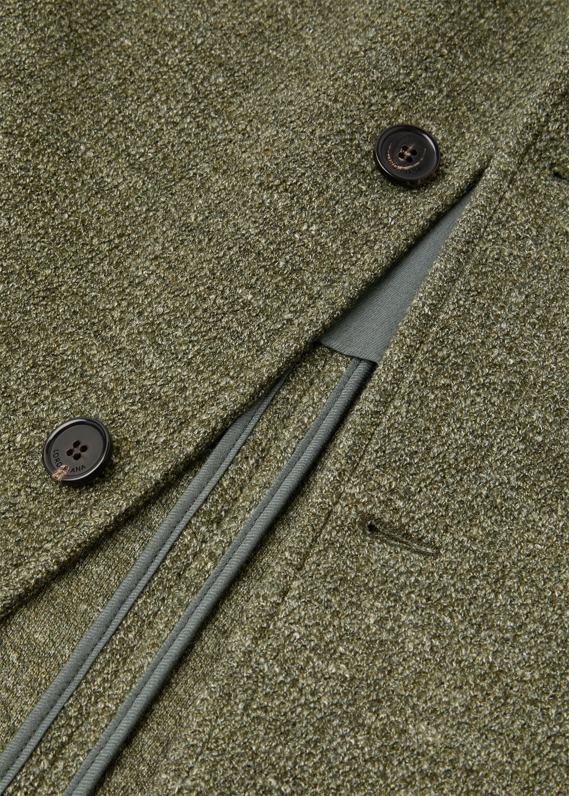 SPAGNA SB JACKET MOULINE' WOOL LINEN SILK