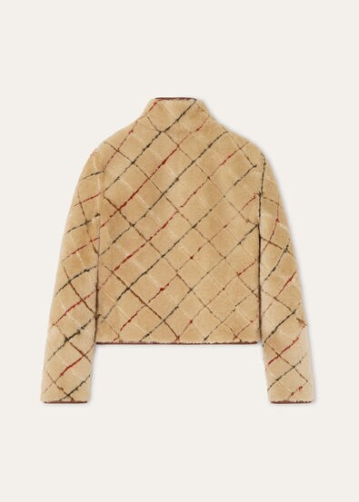 TERRY EMBR. BLOUSON LORO PIANA BELT EMBROIDERY