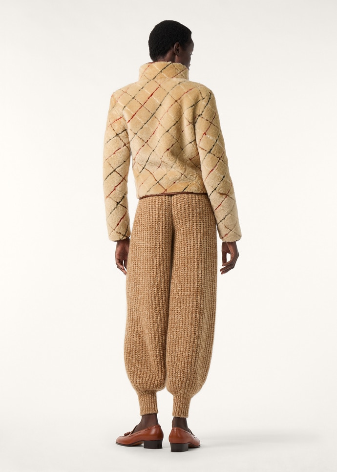 TERRY EMBR. BLOUSON LORO PIANA BELT EMBROIDERY_FAP7363_F068_4
