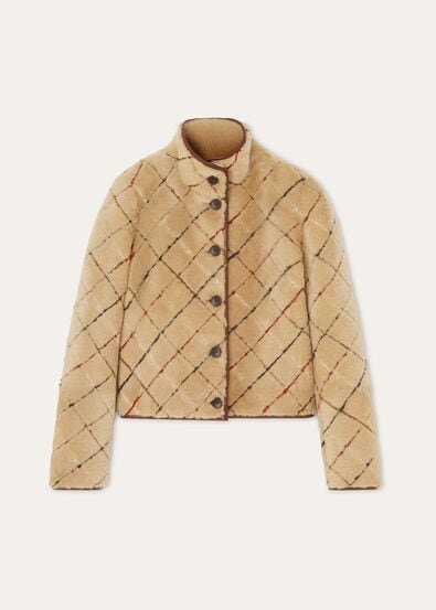 TERRY EMBR. BLOUSON LORO PIANA BELT EMBROIDERY