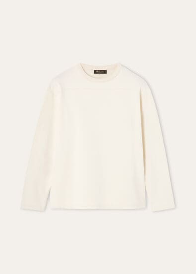 COMO CREW NECK SWEATSHIRT COTTON FLEECE