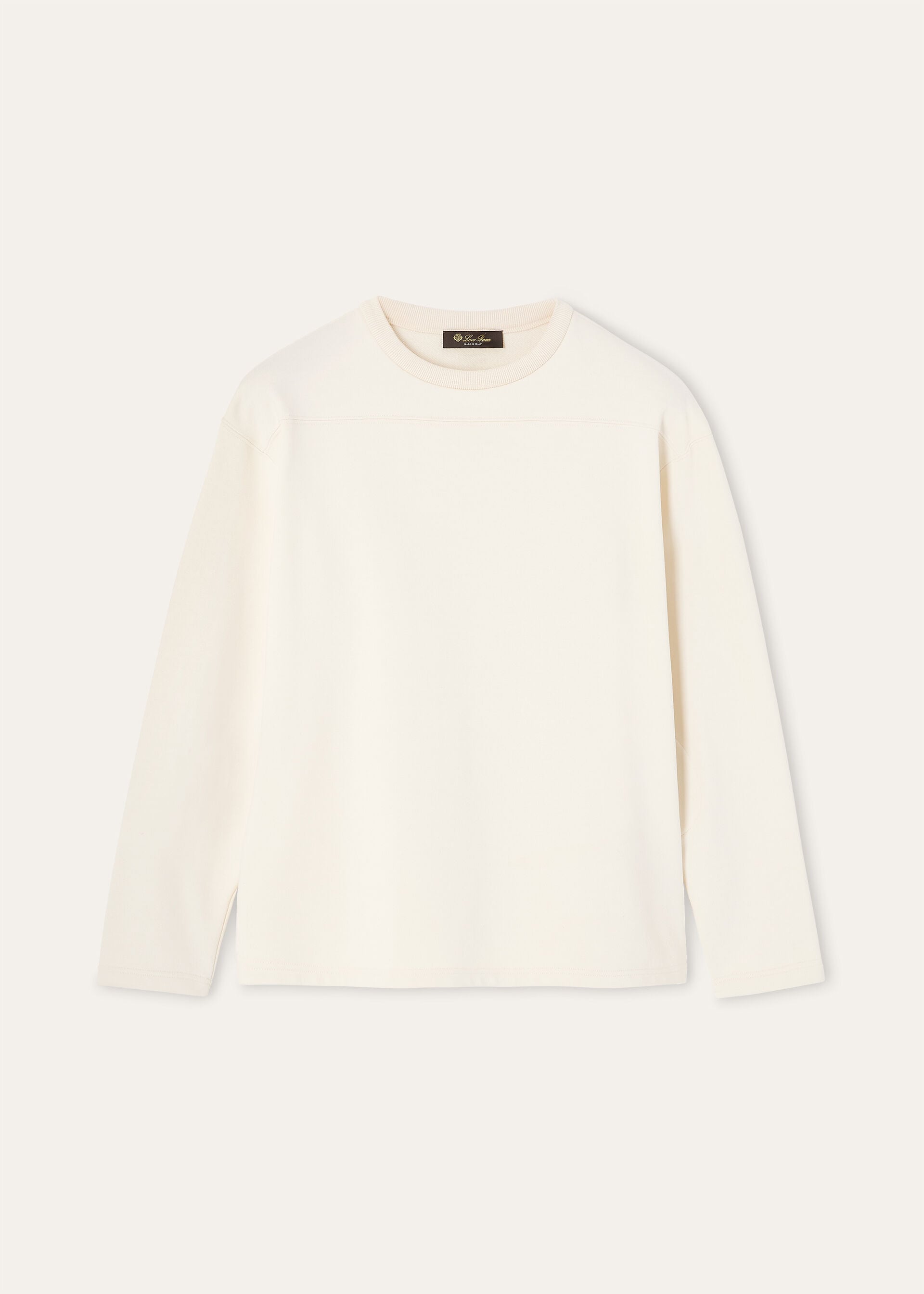 COMO CREW NECK SWEATSHIRT COTTON FLEECE