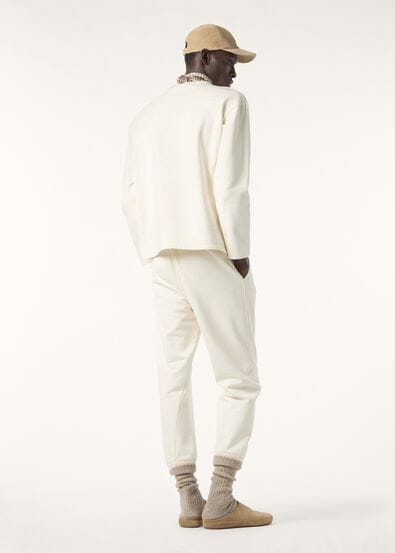 COMO CREW NECK SWEATSHIRT COTTON FLEECE