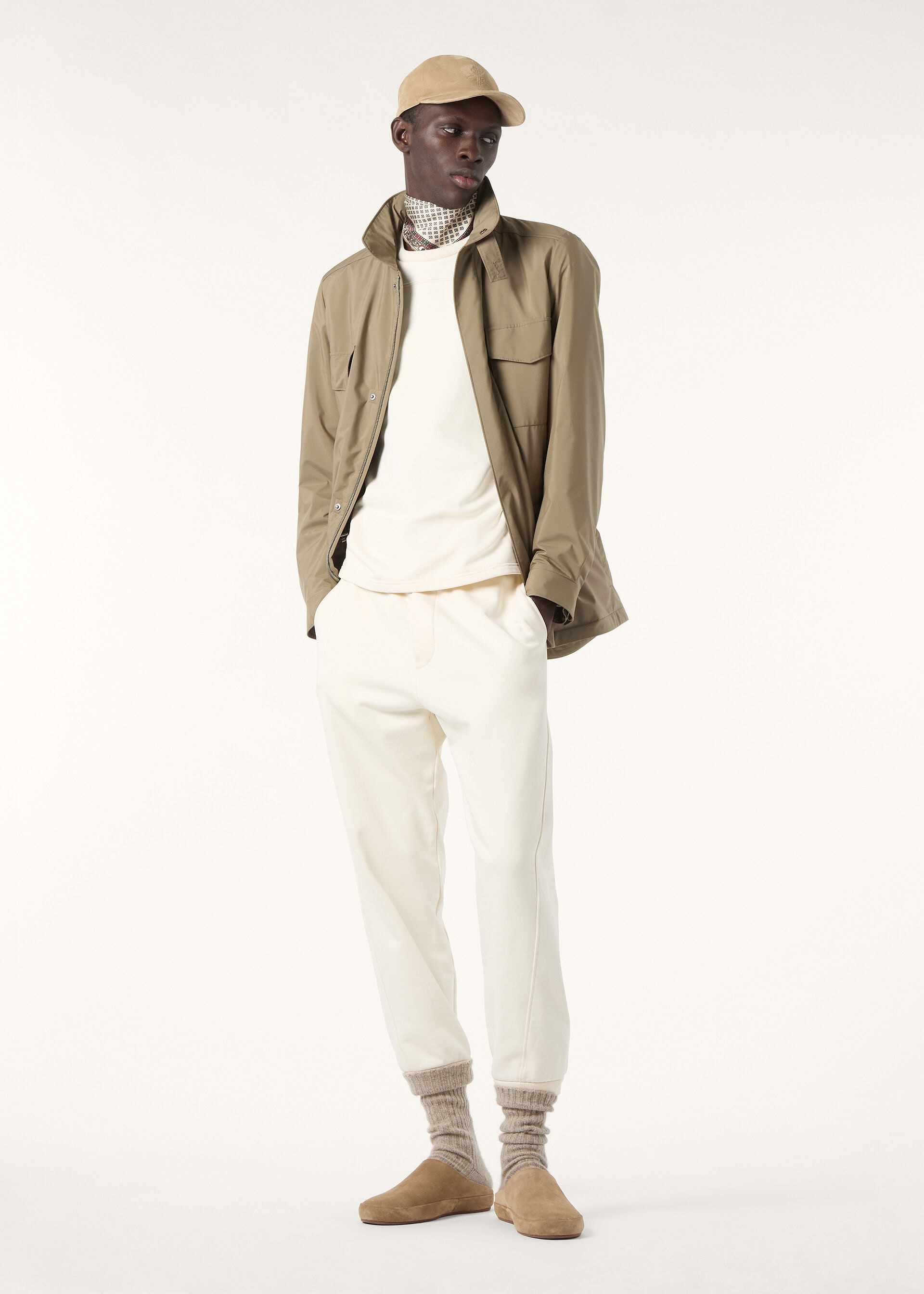 COMO CREW NECK SWEATSHIRT COTTON FLEECE