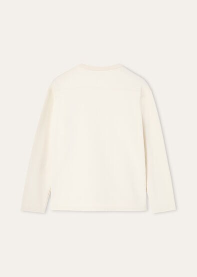 COMO CREW NECK SWEATSHIRT COTTON FLEECE