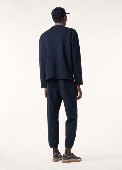 COMO CREW NECK SWEATSHIRT COTTON FLEECE