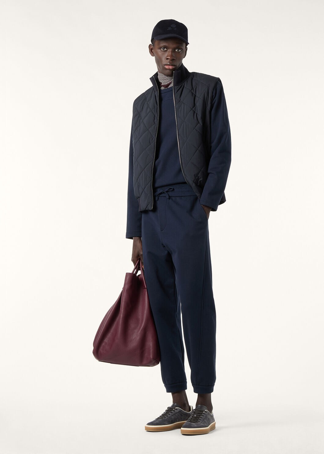 COMO CREW NECK SWEATSHIRT COTTON FLEECE