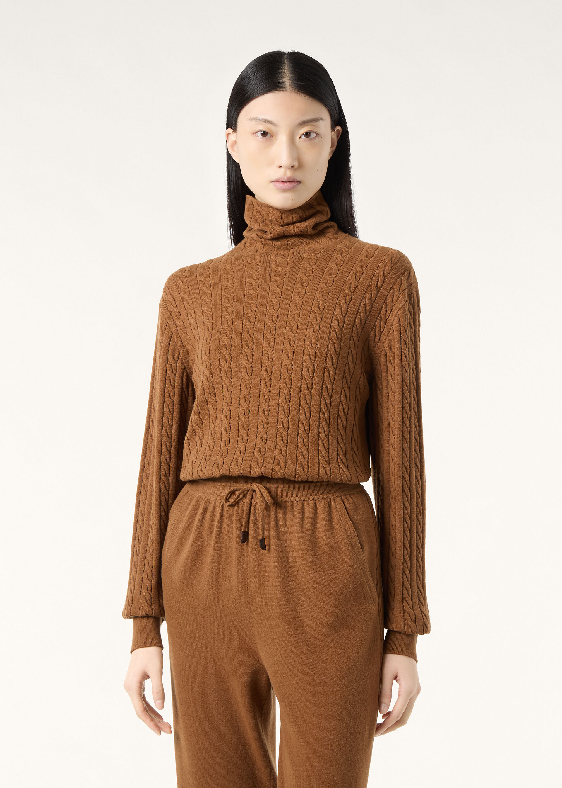 VICUNA TRECCIA CREWNECK SWEATER GG 12