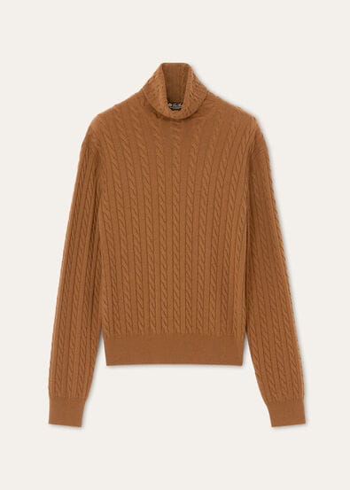 VICUNA TRECCIA CREWNECK SWEATER GG 12