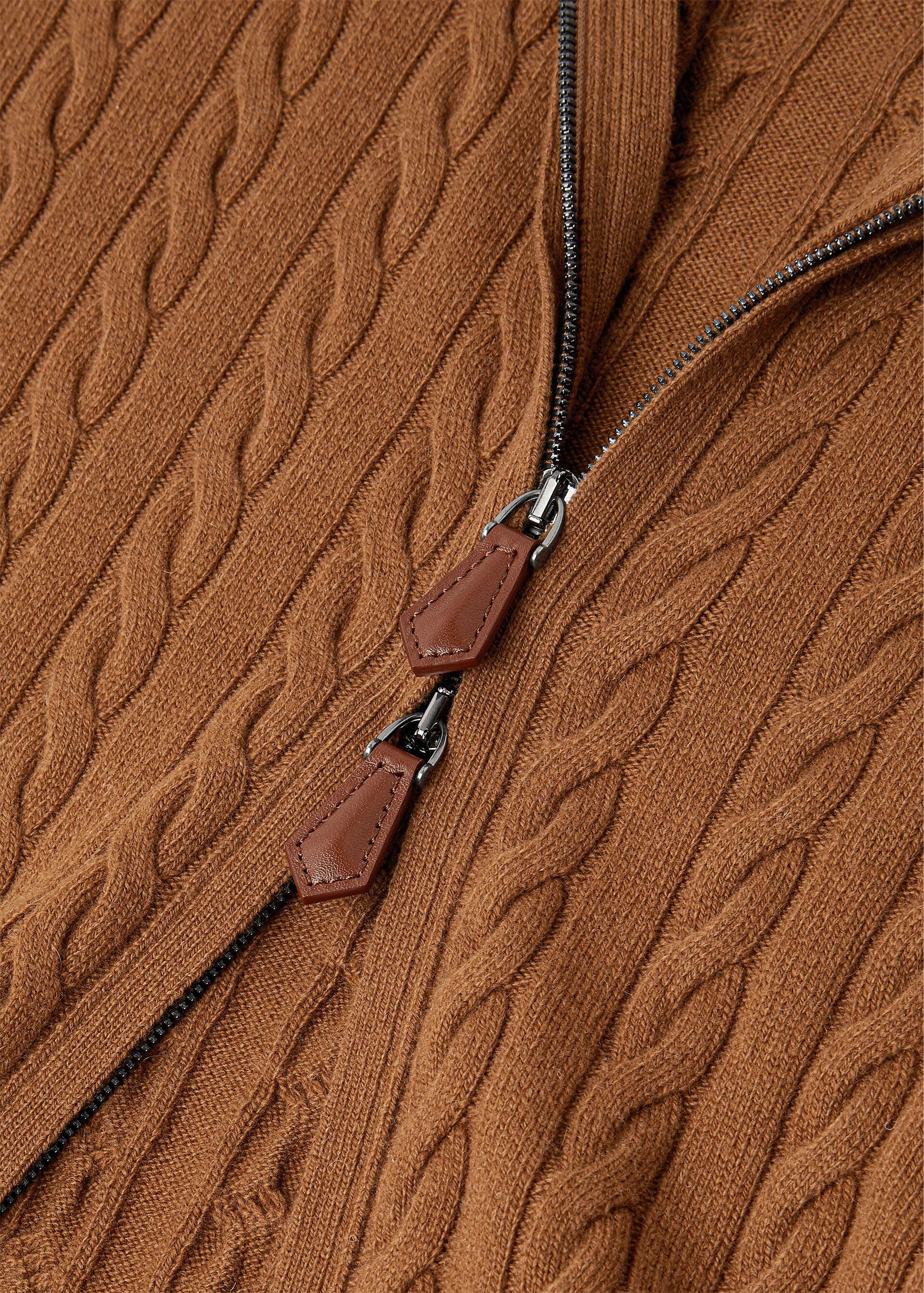 VICUNA TRECCIA BOMBER SWEATER GG 12