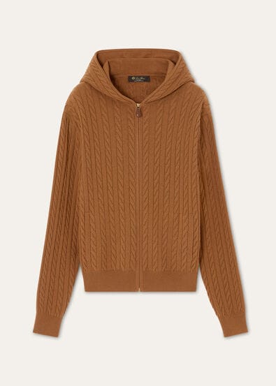 VICUNA TRECCIA BOMBER SWEATER GG 12