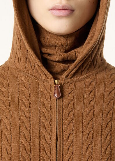 VICUNA TRECCIA BOMBER SWEATER GG 12