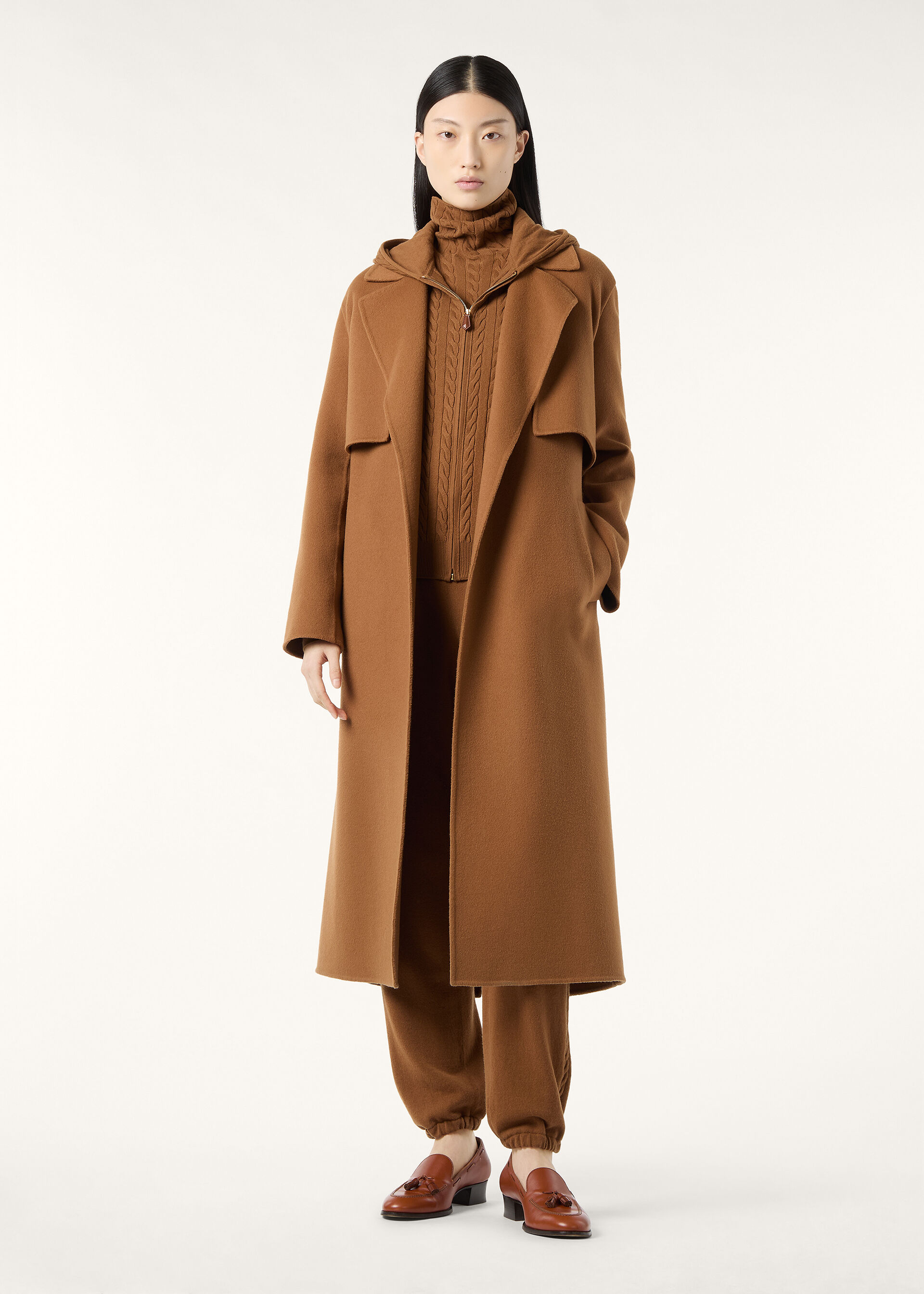 VICUNA TRECCIA BOMBER SWEATER GG 12