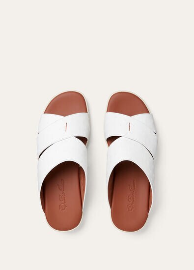 PALM SANDAL WALK OSTRICH