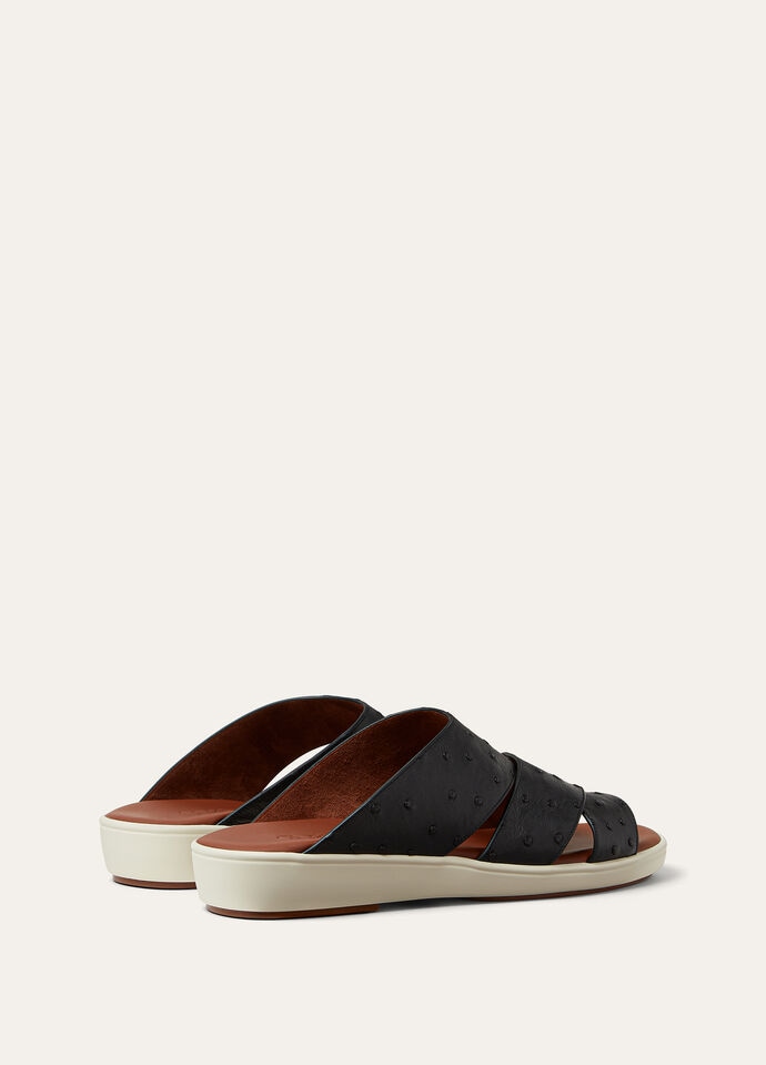 PALM SANDAL WALK OSTRICH_FAP7514_8000_3