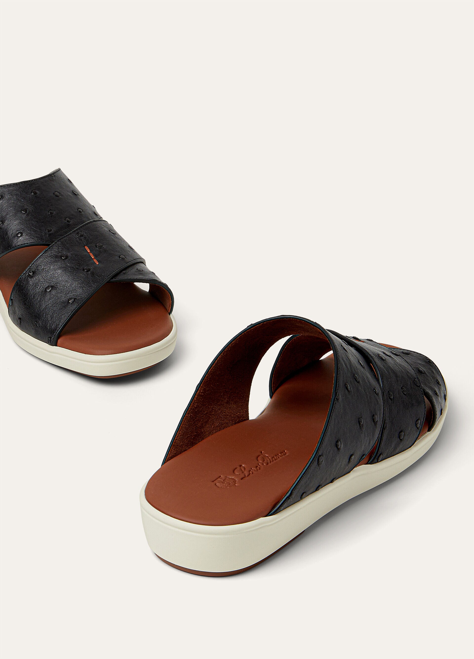 PALM SANDAL WALK OSTRICH