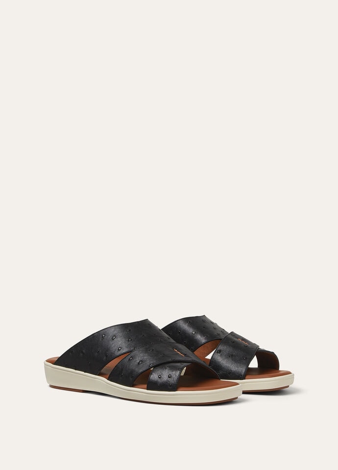 PALM SANDAL WALK OSTRICH_FAP7514_8000_2