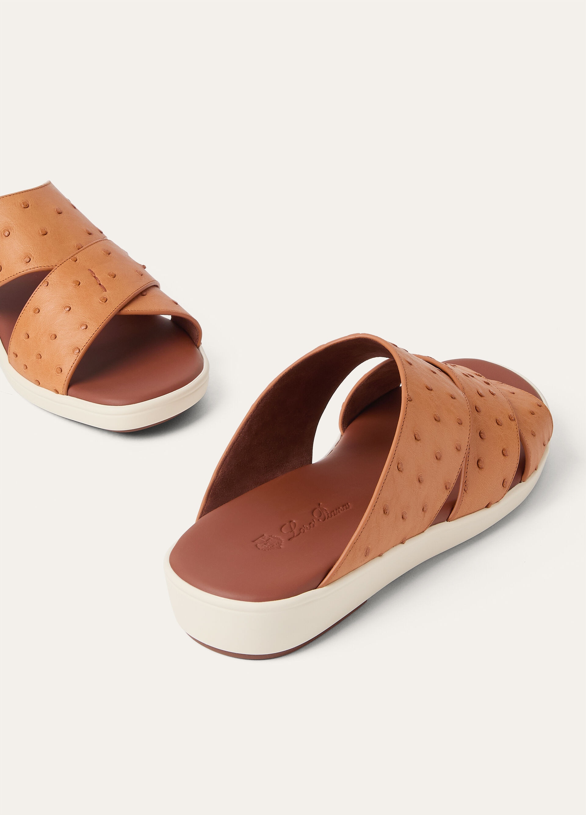 PALM SANDAL WALK OSTRICH