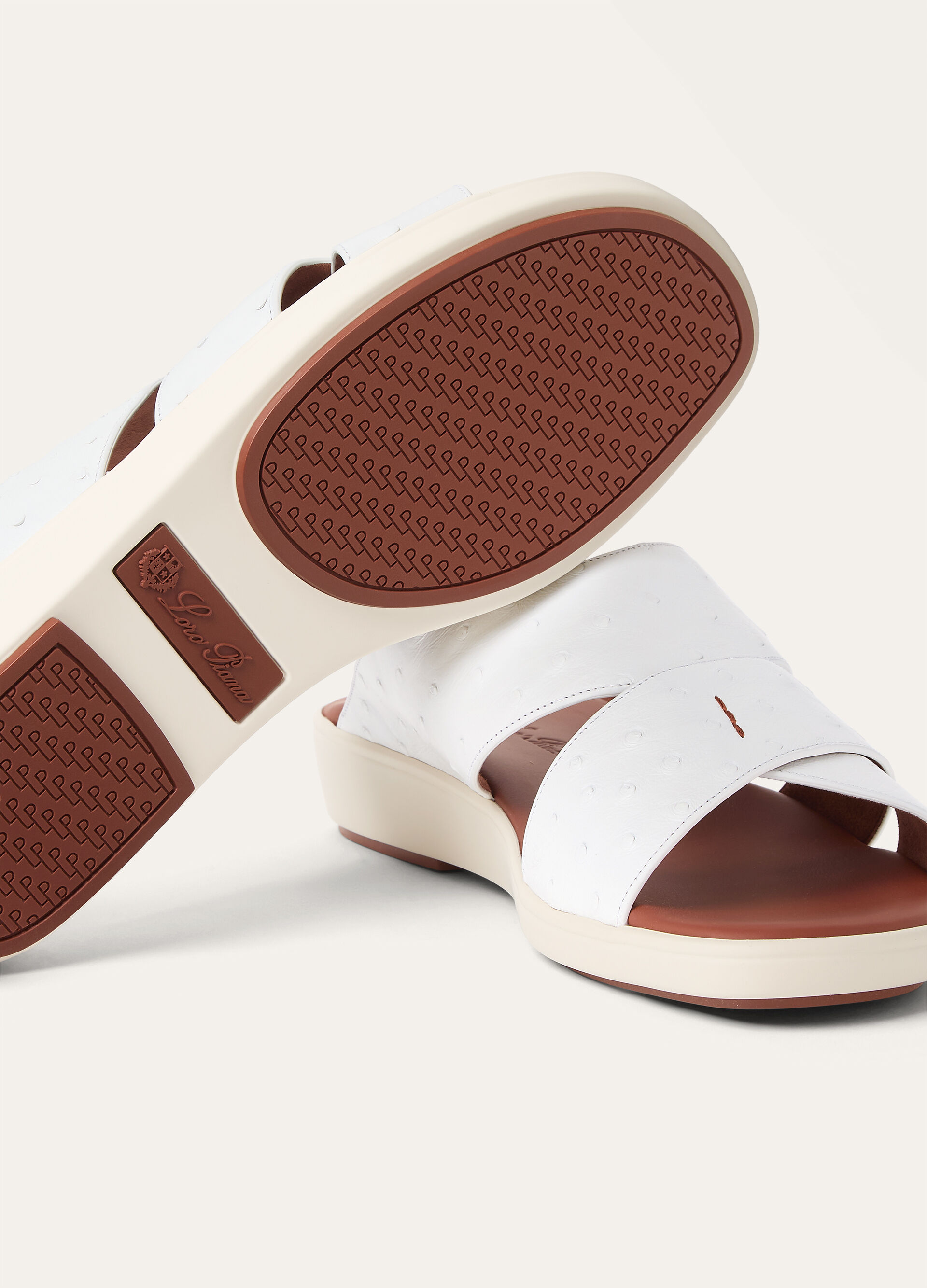 PALM SANDAL WALK OSTRICH