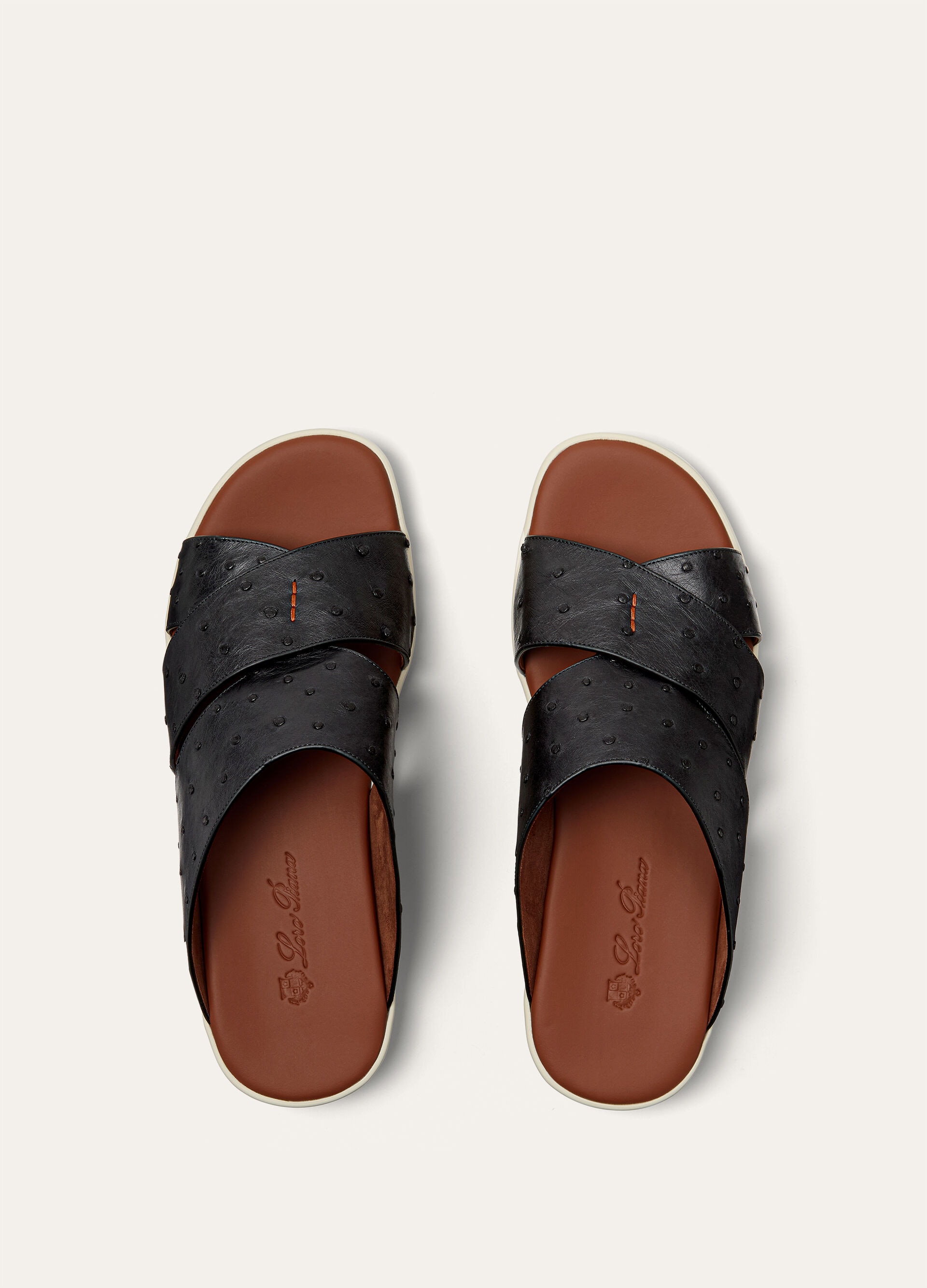 PALM SANDAL WALK OSTRICH