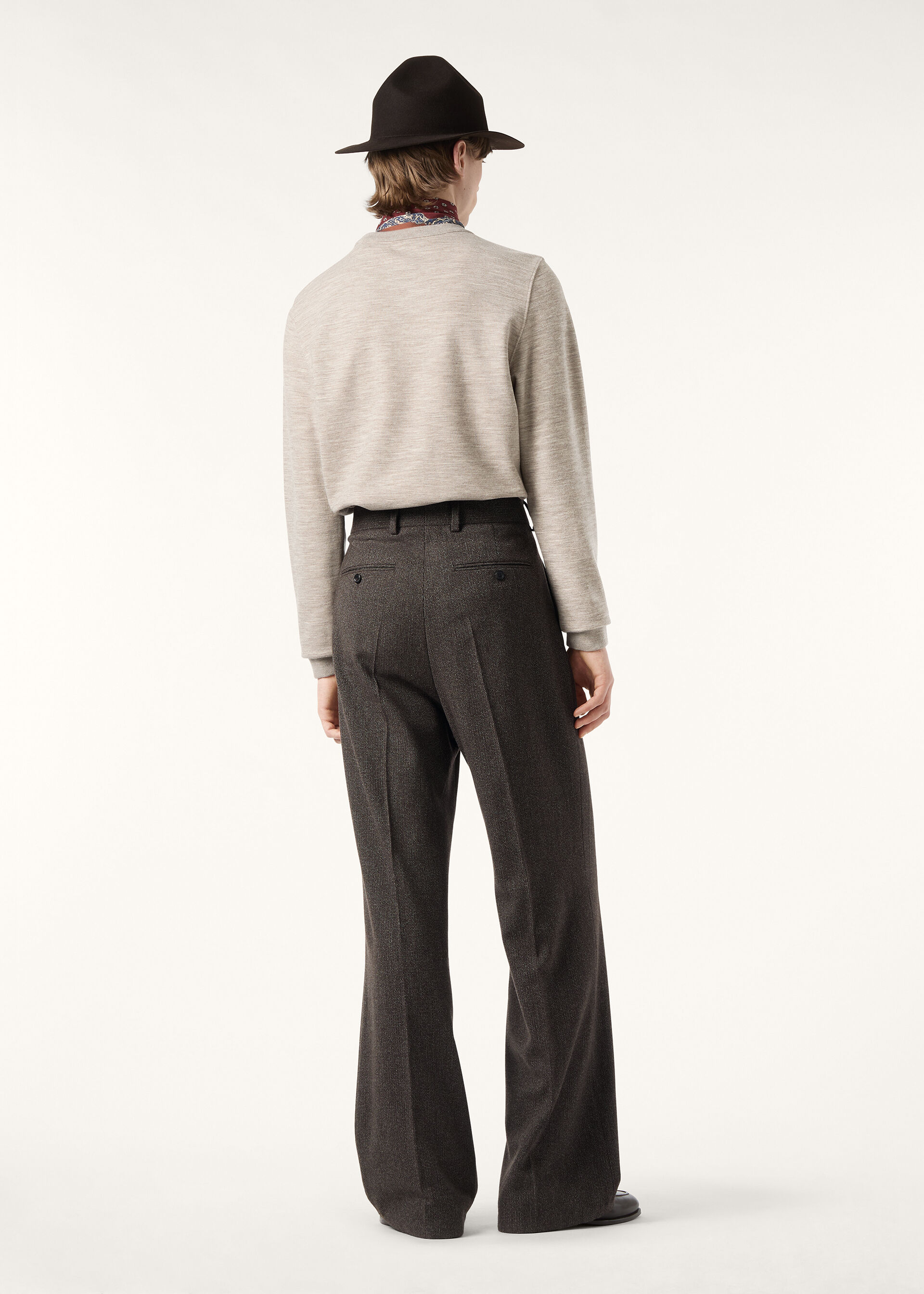TAIERI SWEATER PECORA NERA BICOLOR