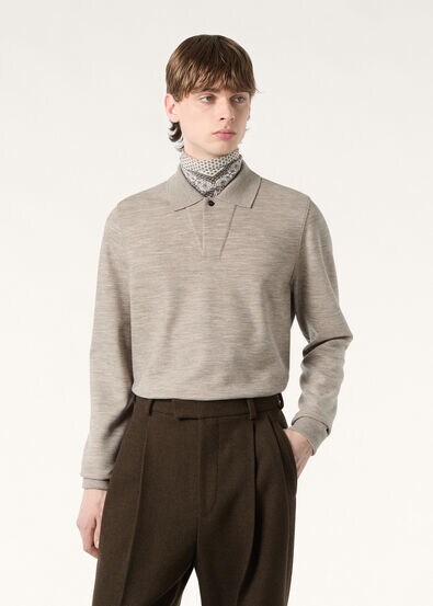 TAIERI POLO PECORA NERA BICOLOR