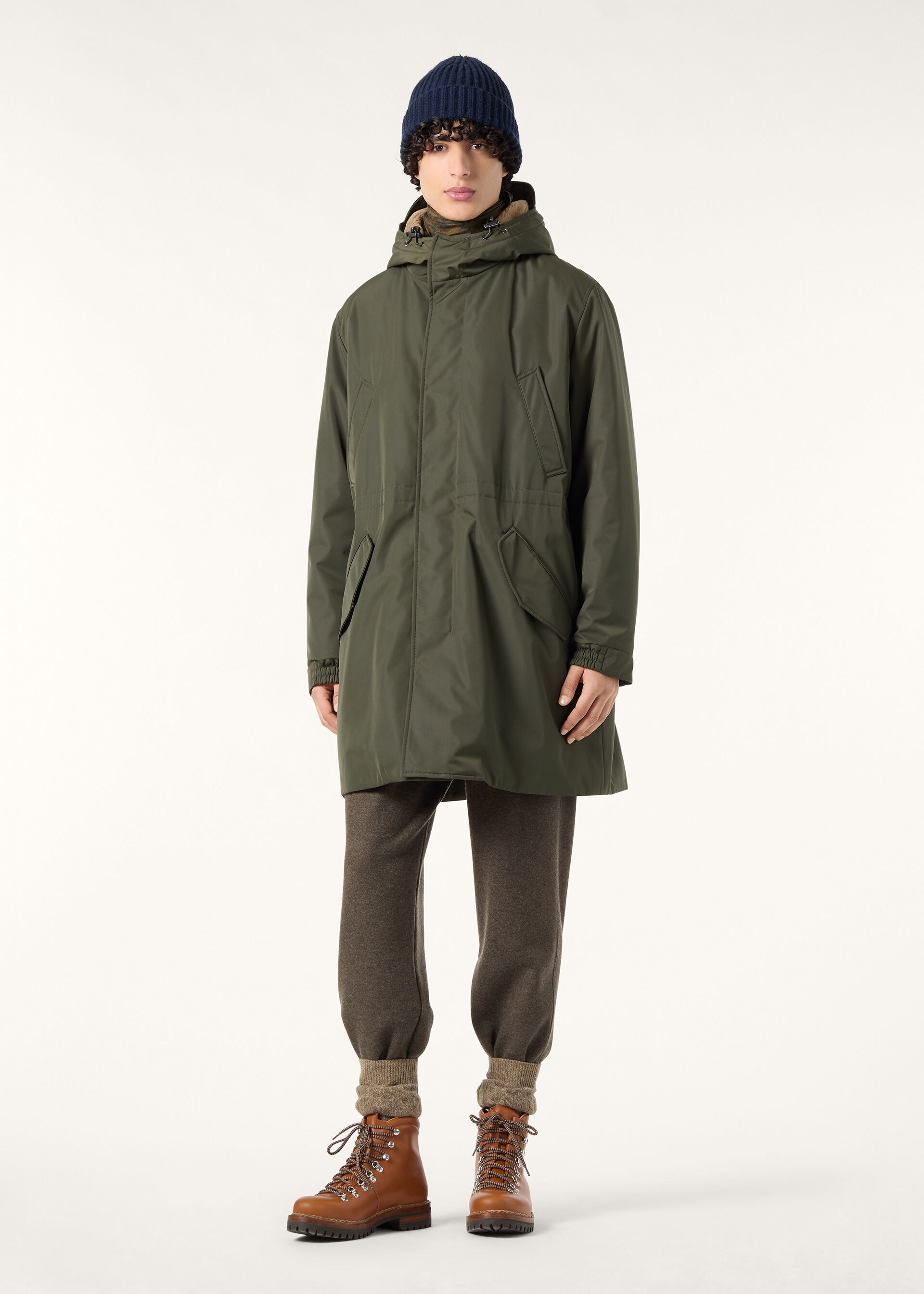 ZERMATT PADDED PARKA TWENTY K STORM/WOOLFUR