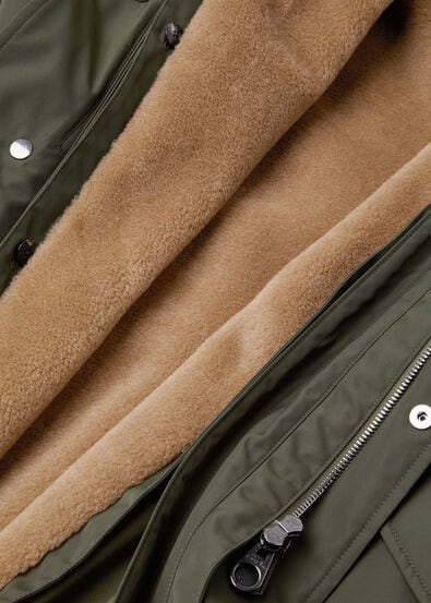 ZERMATT PADDED PARKA TWENTY K STORM/WOOLFUR