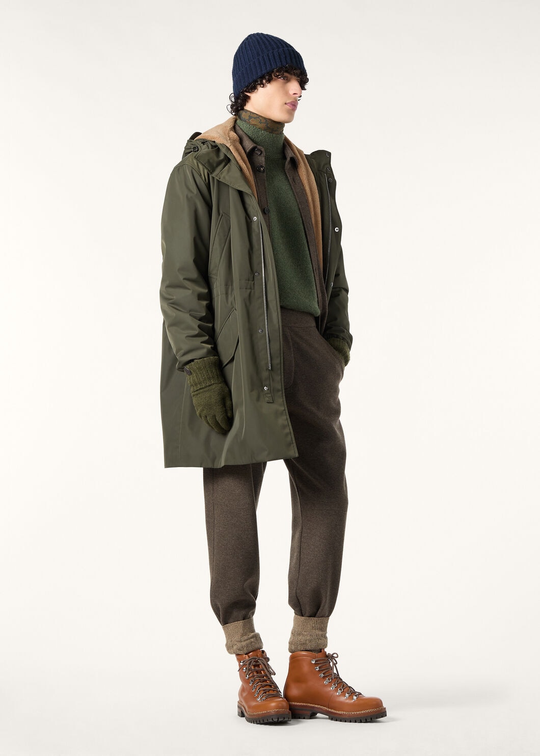 ZERMATT PADDED PARKA TWENTY K STORM/WOOLFUR