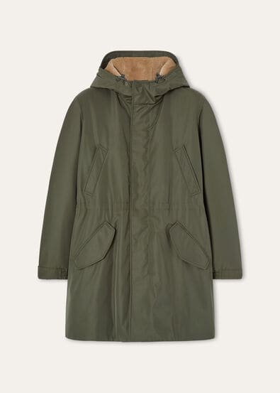 ZERMATT PADDED PARKA TWENTY K STORM/WOOLFUR