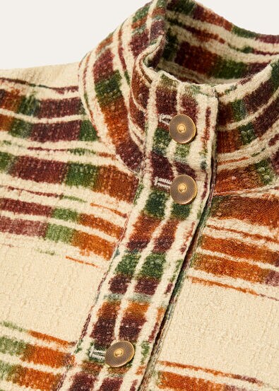 MIRIAM SB JACKET WATERCOLOR SUITCASE STRIPE