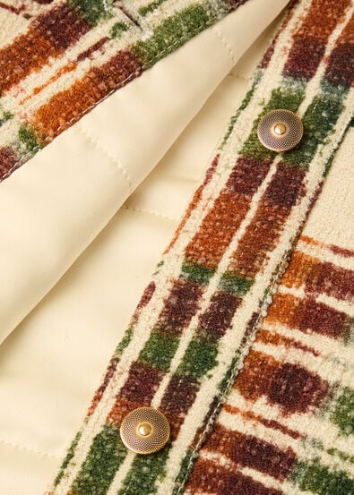 MIRIAM SB JACKET WATERCOLOR SUITCASE STRIPE