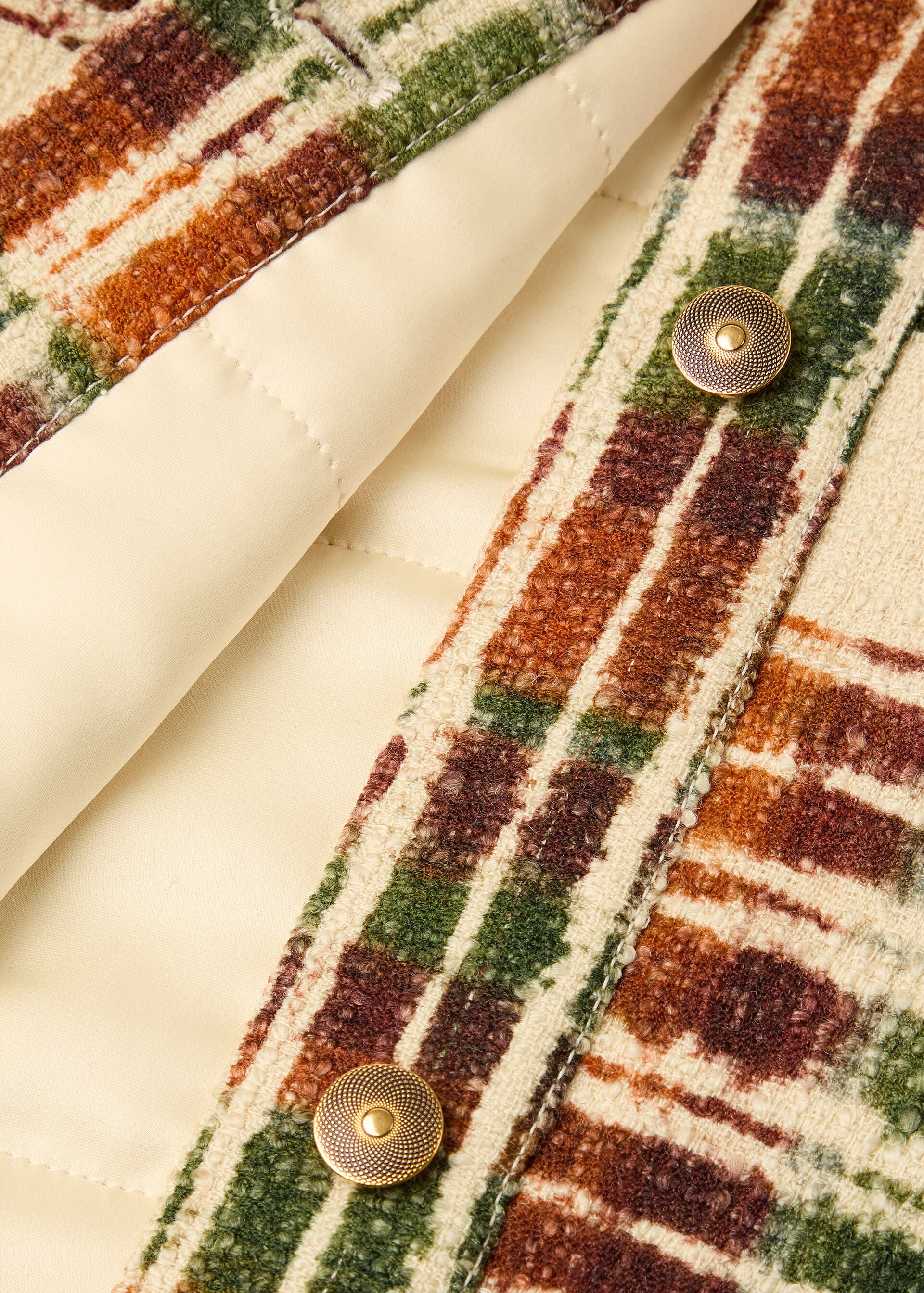 MIRIAM SB JACKET WATERCOLOR SUITCASE STRIPE